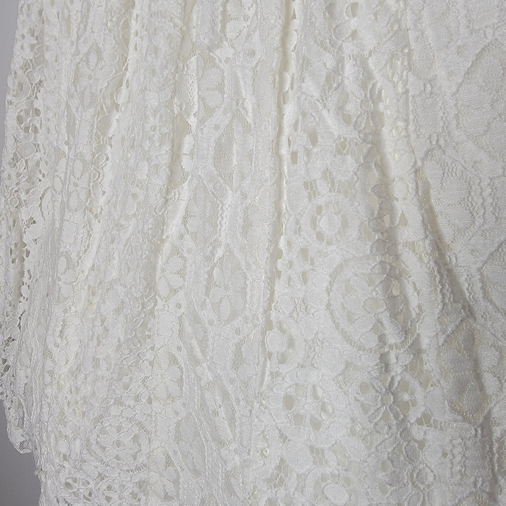 Lilly Pulitzer White Strapless Lace Dress - Picture 7 of 12